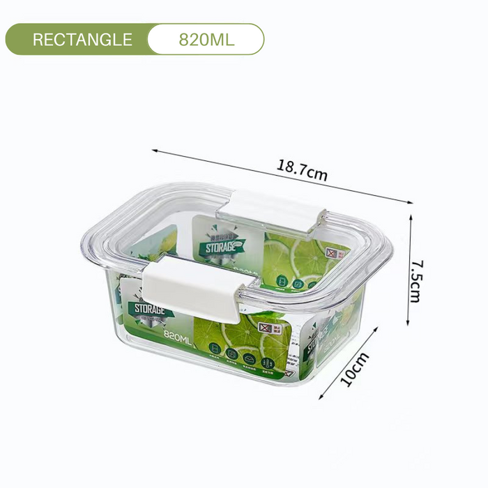 AirLock Fresh Seal Container (White) | Super Air-Tight & Leak Proof