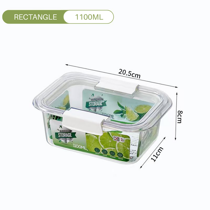 AirLock Fresh Seal Container (White) | Super Air-Tight & Leak Proof