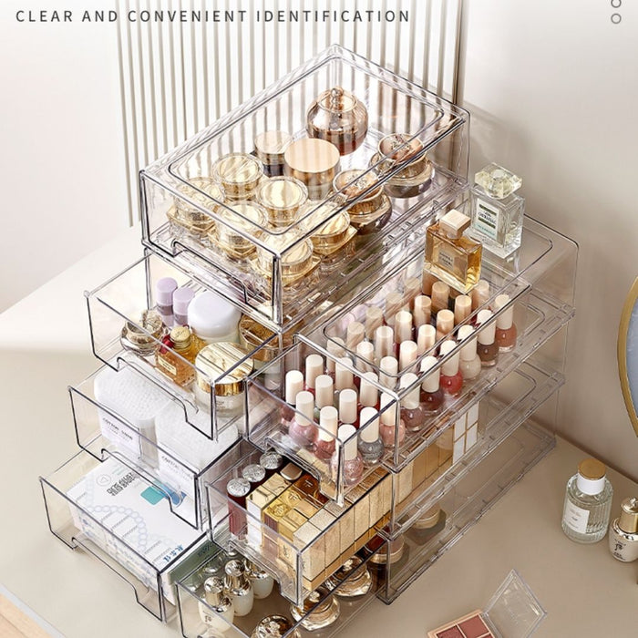 Multi-purpose Clear Storage Drawer Box (2 Sizes)