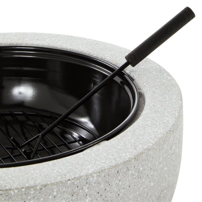 Convo Outdoor Charcoal BBQ Grill Fire pit with legs 60cm Large