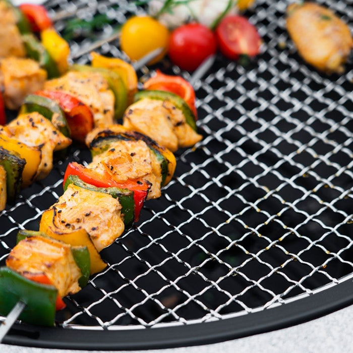 Convo Outdoor Charcoal BBQ Grill Fire pit with legs 60cm Large