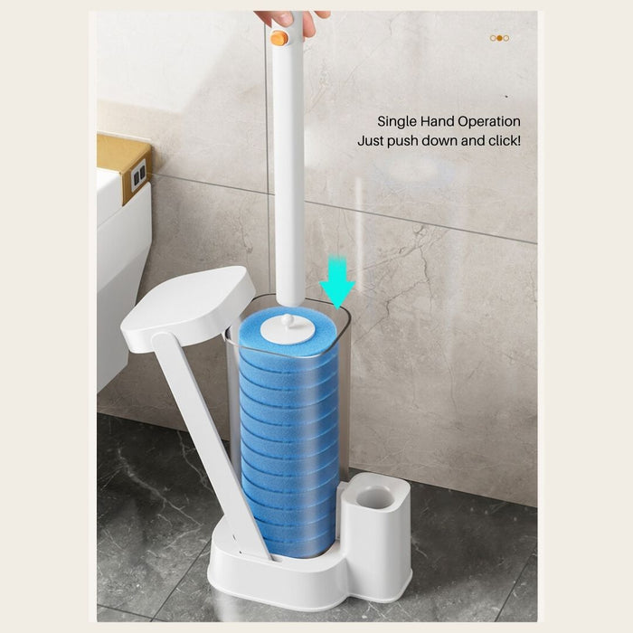 Joybos ® Disposable Toilet Brush Set + Refills