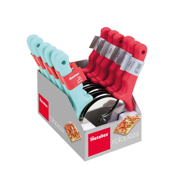 Metaltex Pizza Cutter Rotopizza Stainless Steel (Mixed Colour)