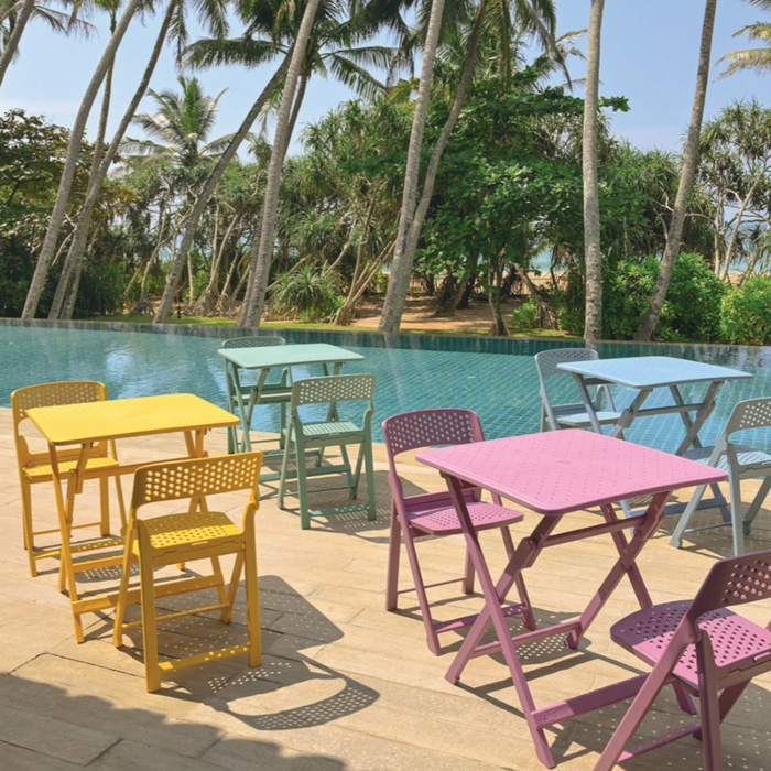 Phoenix Flip Foldable Square Table