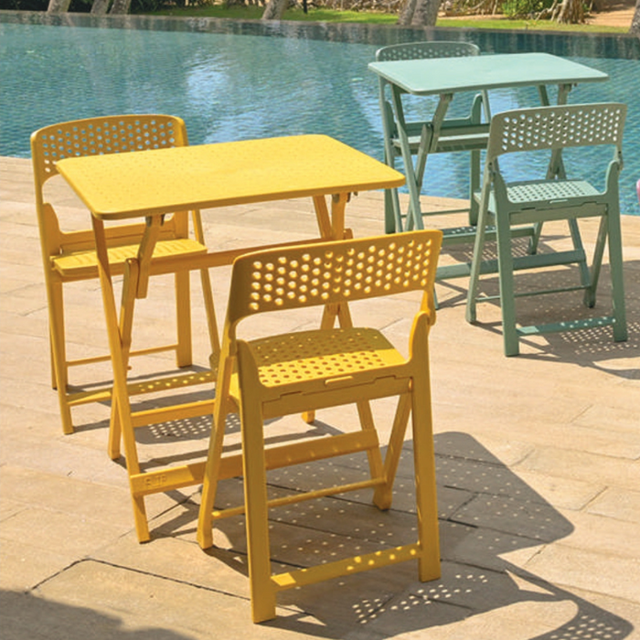 Phoenix Flip Foldable Square Table