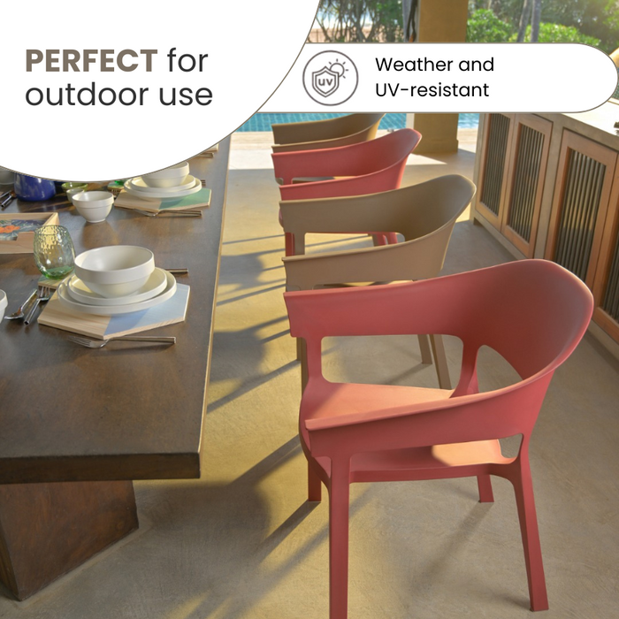 Phoenix Kyo Outdoor Terrace Chair (Buy 1 Free 1)
