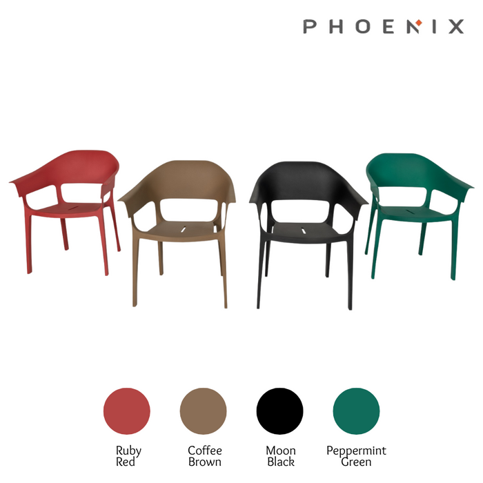Phoenix Kyo Outdoor Terrace Chair (Buy 1 Free 1)