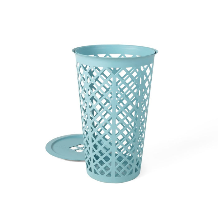 Button Laundry Tall Basket 46L