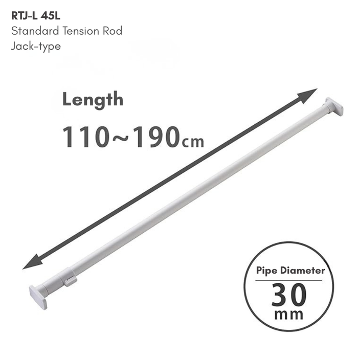 Standard Tension Rod  110-190 RTJ-L