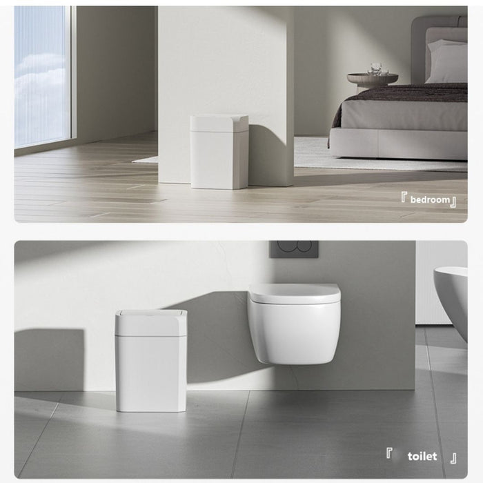 16L Smart Sensor Bin Soft Closing White