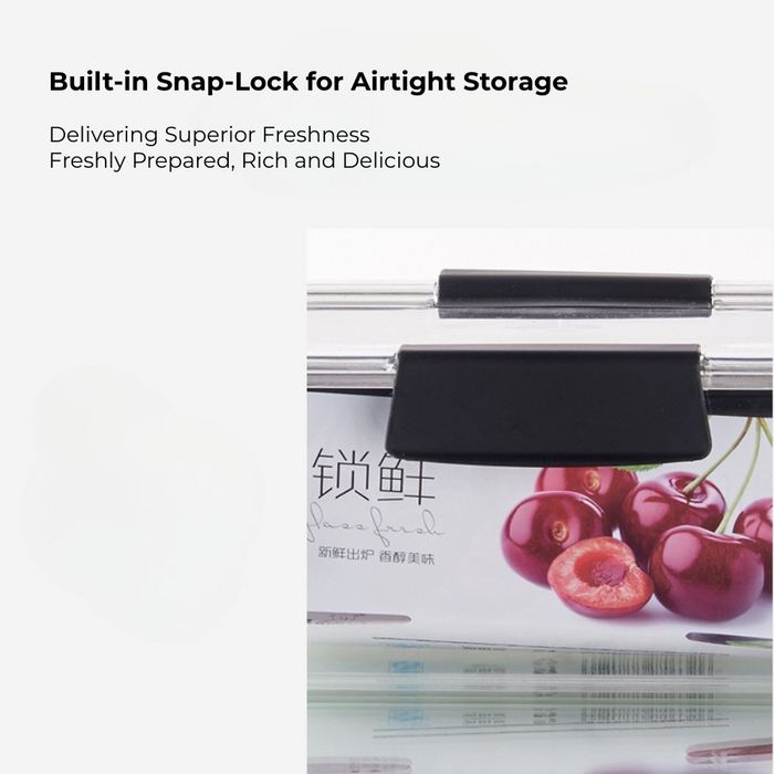 AirLock Fresh Seal Container (White) | Super Air-Tight & Leak Proof