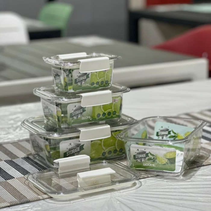 AirLock Fresh Seal Container (White) | Super Air-Tight & Leak Proof