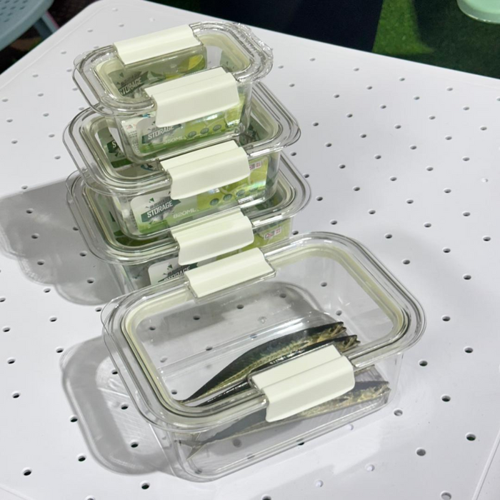 AirLock Fresh Seal Container (White) | Super Air-Tight & Leak Proof