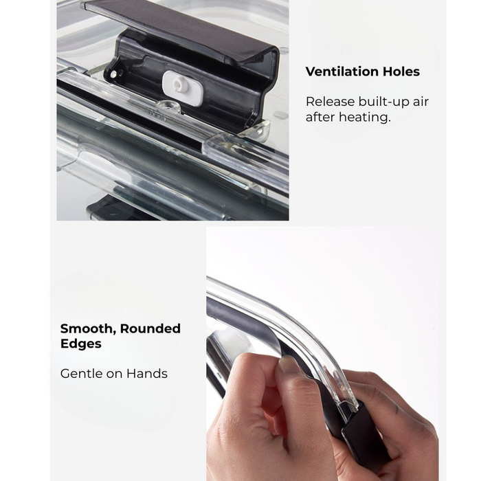 AirLock Fresh Seal Container (White) | Super Air-Tight & Leak Proof