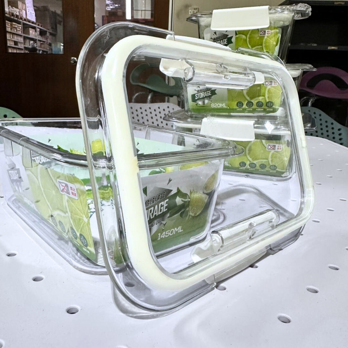 AirLock Fresh Seal Container (White) | Super Air-Tight & Leak Proof