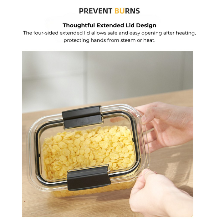 AirLock Fresh Seal Container (White) | Super Air-Tight & Leak Proof