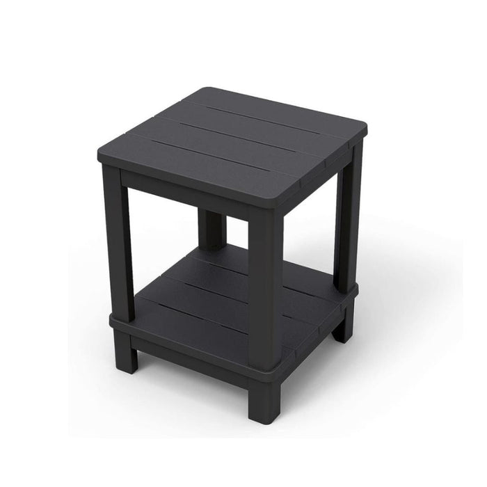 Allibert Deluxe Coffee Side Table Graphite