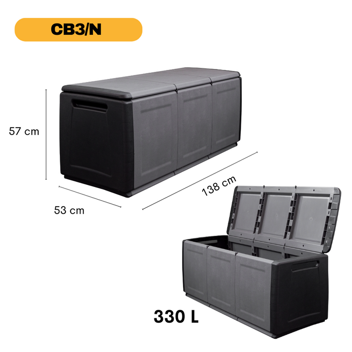 Linea Cube Plastic Storage Chest