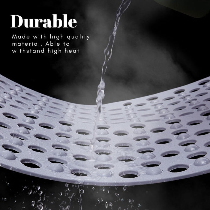 Suction Non-Slip Bath Mat Grey