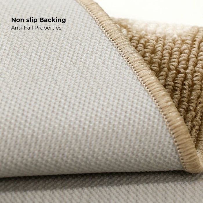 Door Mat Non Slip Beige Frame