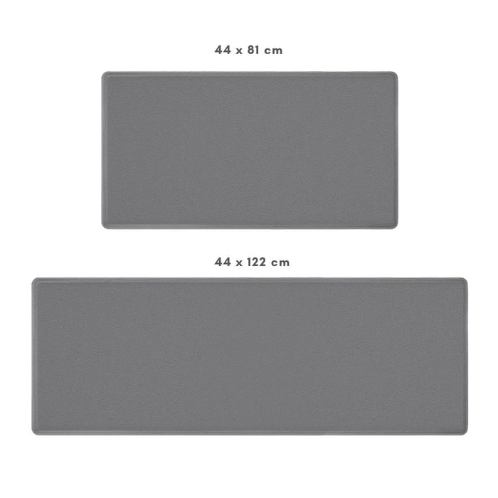 Kitchen Mat Anti-Fatigue Non Slip Dark Grey