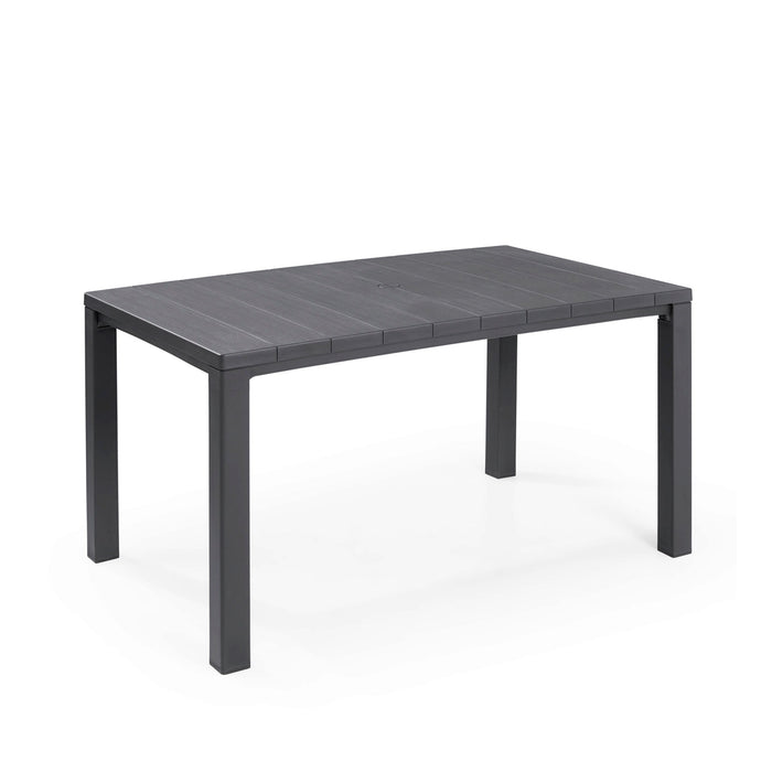 Julie Outdoor Dining Table Graphite 147cm