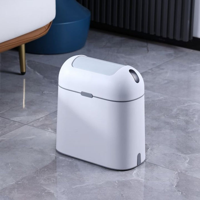 9L Sliding Lid Sensor Slim Trash Bin