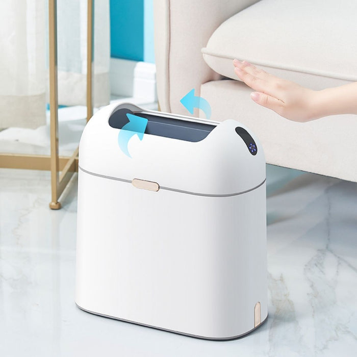 9L Sliding Lid Sensor Slim Trash Bin