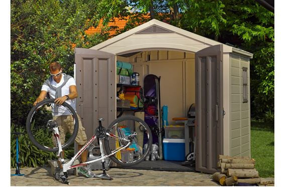 Factor 8 x 6 Shed Outdoor Shed (Free Delivery + Assembly)