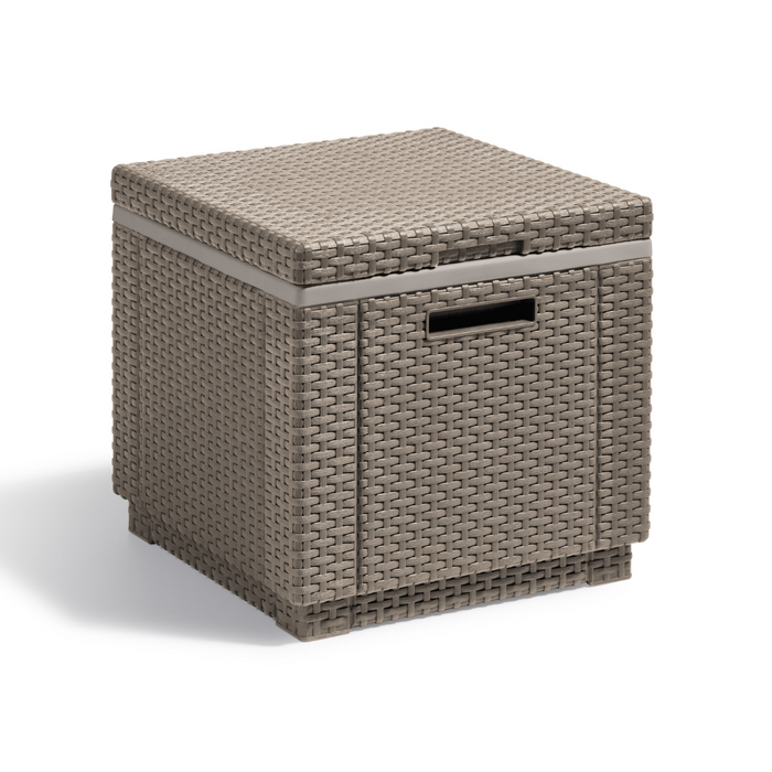 Ice Cube Cooler Table Cappuccino