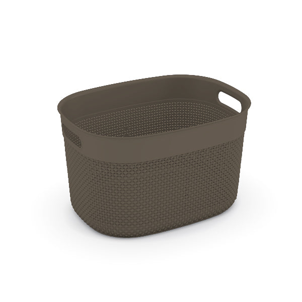 Filo Basket L with Lid - New Collection