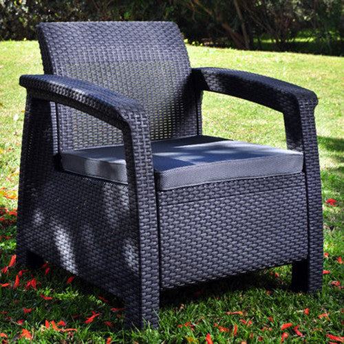 Corfu Outdoor Sofa Set Grey