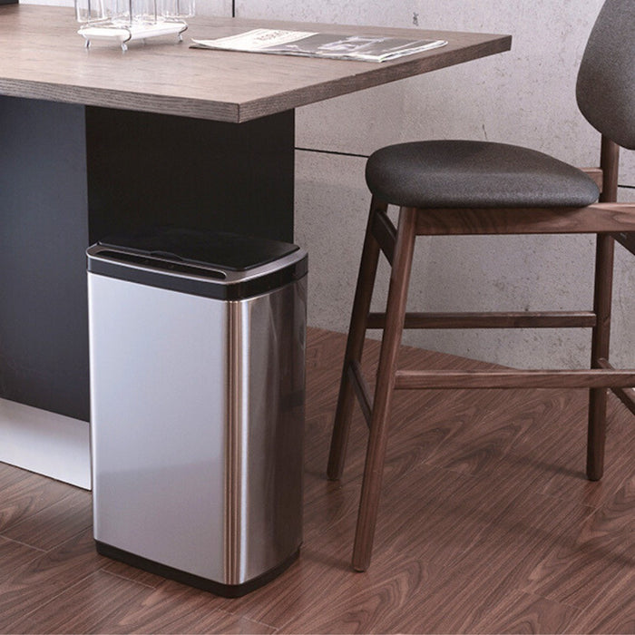 Stainless Steel Smart Sensor 50L Kitchen Waste Bin
