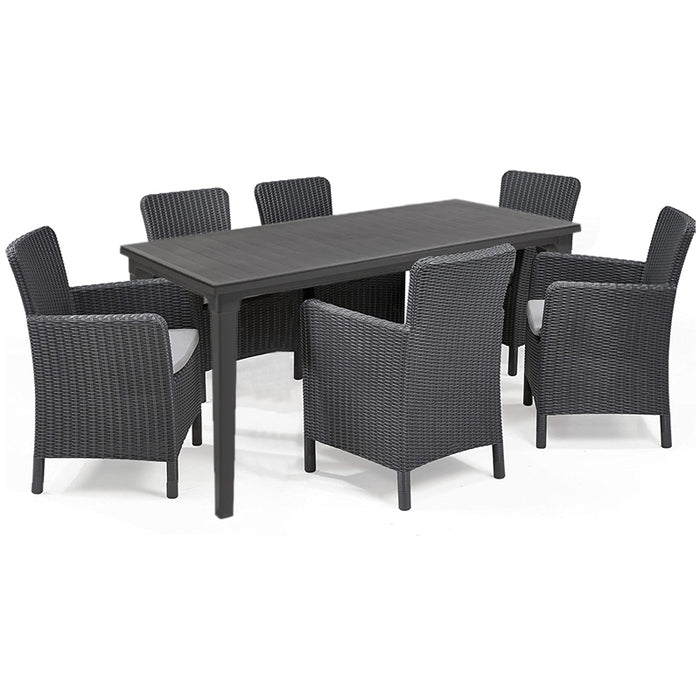 Futura Table + 6 Iowa Chairs