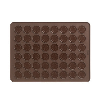 Macaron Bake Mat Brn 40*30Brn