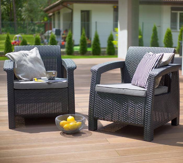 Corfu Balcony Sofa Set
