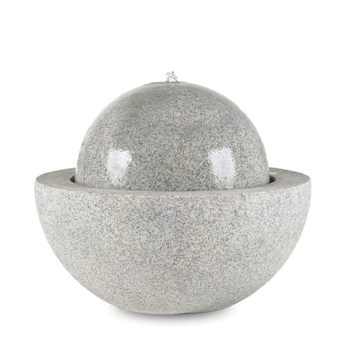 Gaya Round Water Fountain Granite Grey
