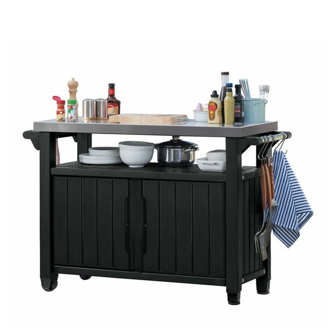 Keter Unity XL Storage Buffet BBQ Table