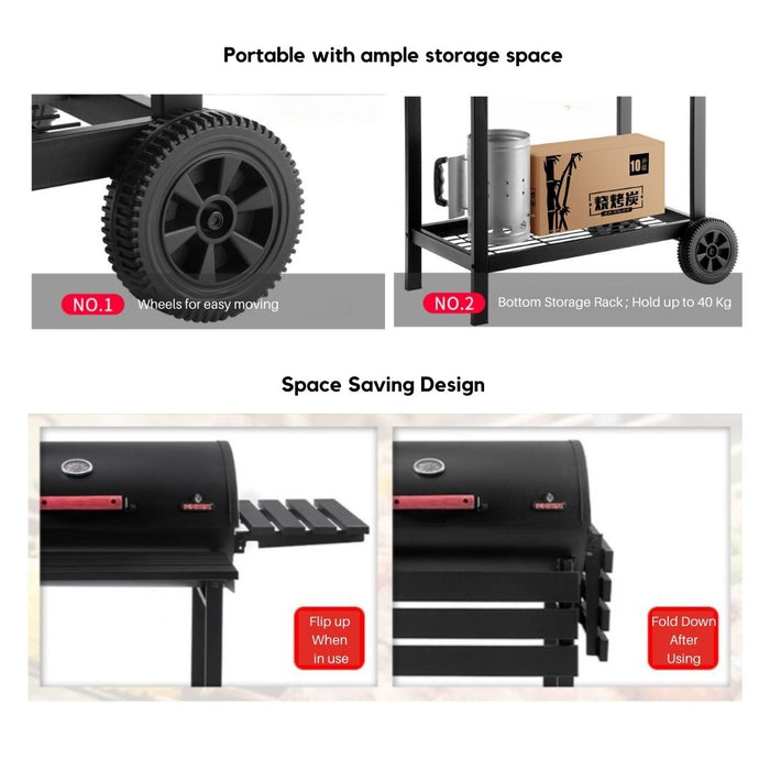 Knight Charcoal BBQ Grill 27"