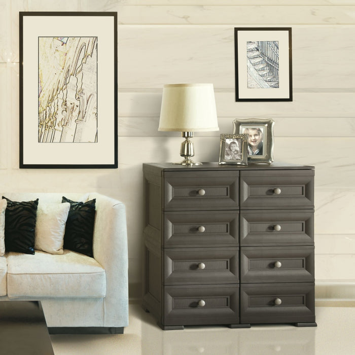Tonterelli Wide 8 Drawers Unit
