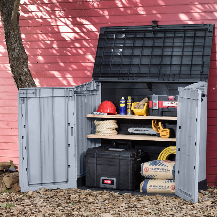 Store It Out Midi Prime Outdoor Shed Grey