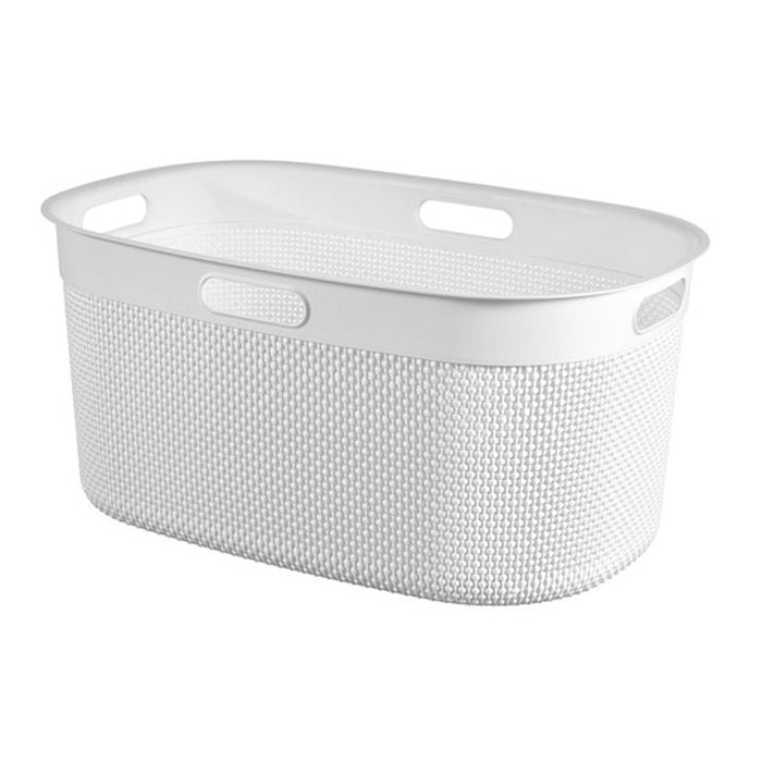 Filo Laundry Basket 45L White