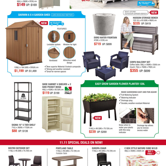 The Home Shoppe Happy 11 SALE! Now till 18 Nov 2019