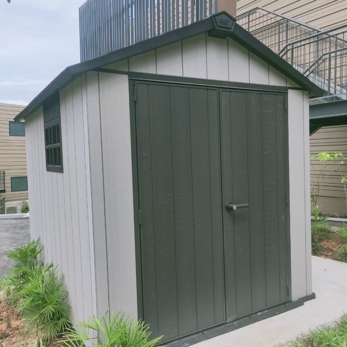 Keter Oakland 759 Large Outdoor Waterproof Storage Shed