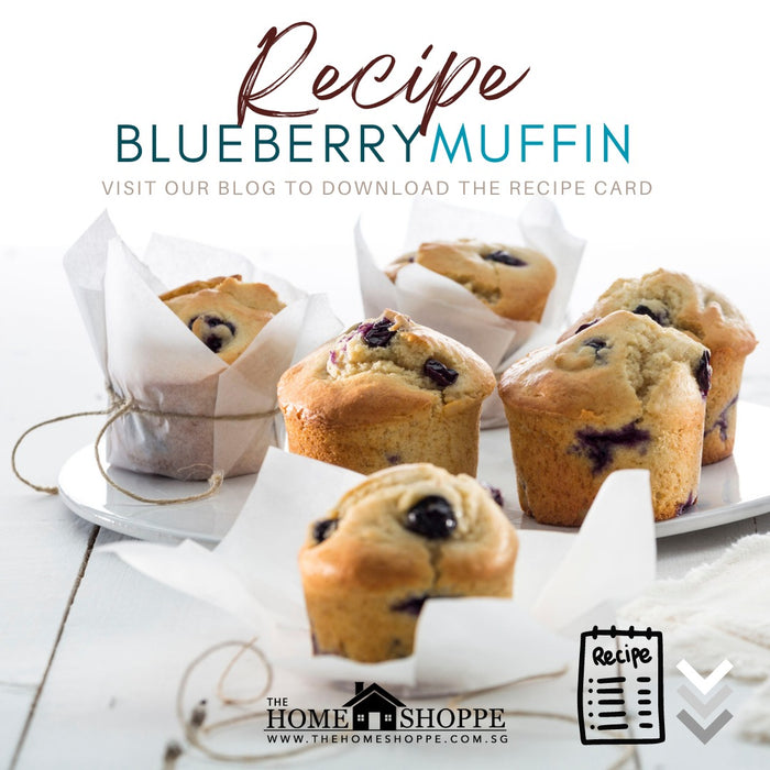 Easy to do Blueberry Muffin recipe!