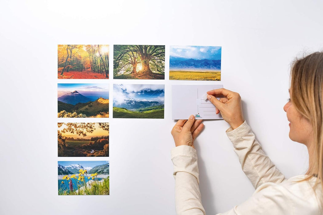 Photo stickers in cardboard dispenser, 500 pcs (1070)