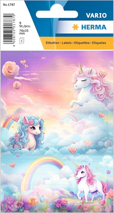 1787 Motif Series Sticker Vario Happy Unicorns