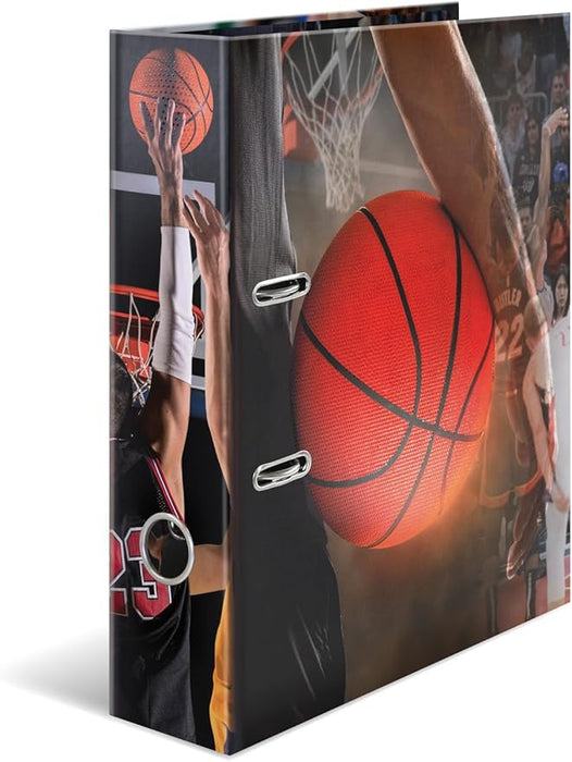 HERMA A4 Ring Arch File Basketball 20105