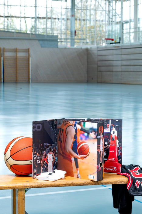 HERMA A4 Ring Arch File Basketball 20105
