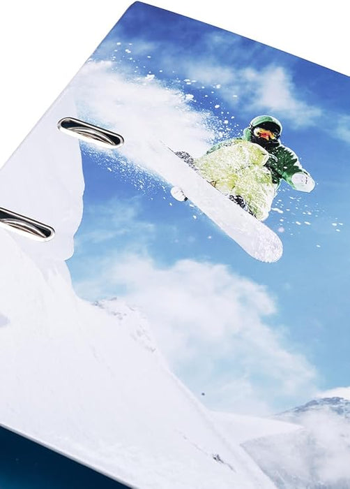 HERMA A4 Ring Arch File Winter Sports 20108